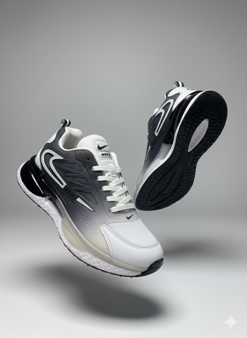 کتانی مردانه نایک مشکی سفید