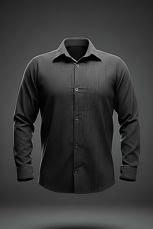 پیراهن مردانه مخمل مشکی