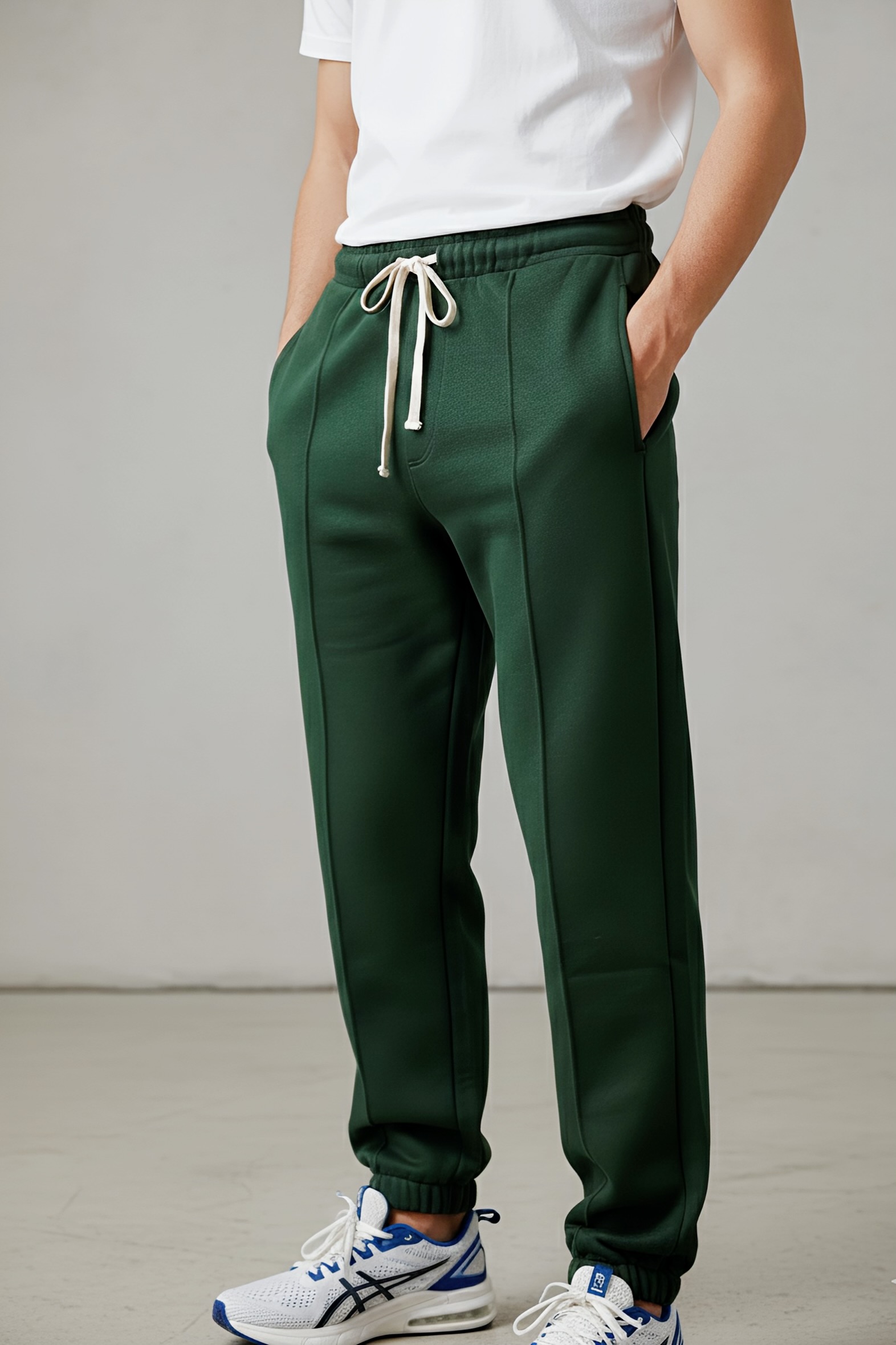 شلوار مردانه جاگر پارچه فوتر ضخیم