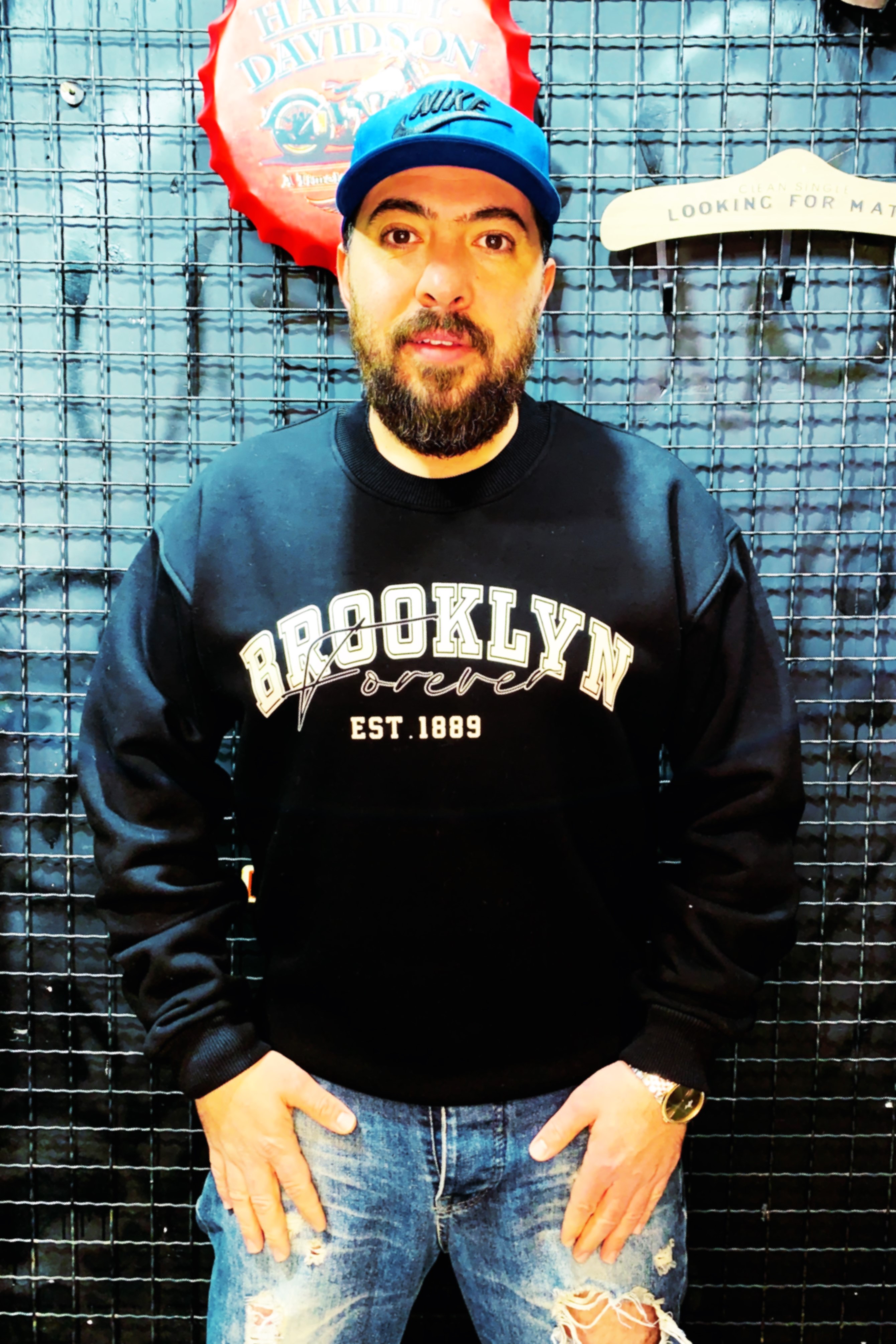 دورس مردانه سه نخ ضخیم طرح بروکلین