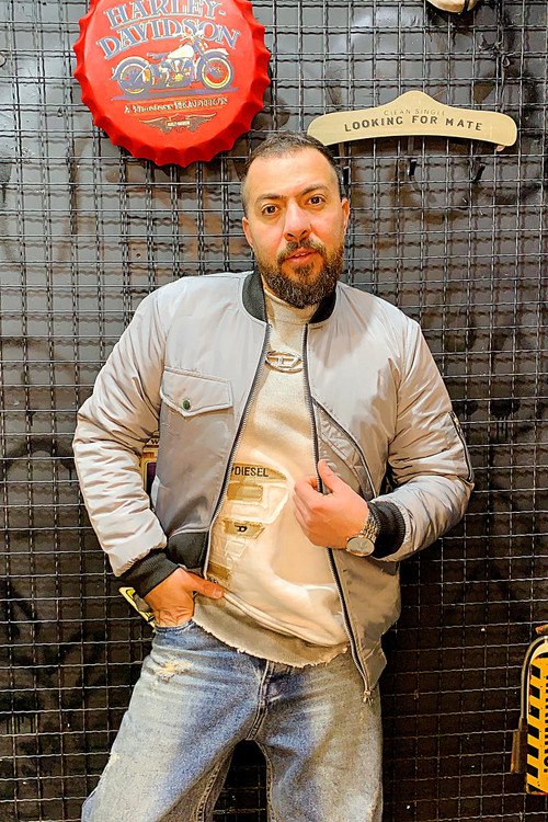 خلبانی مردانه طوسی