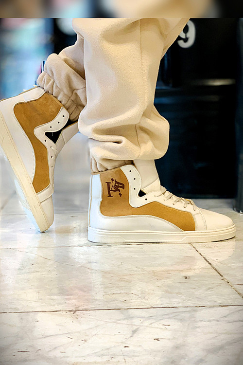 هوتک سفید قهوه ای